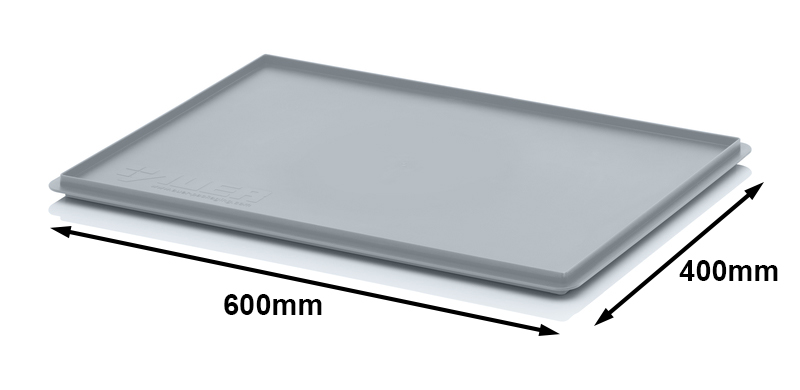 Lid for 600x400 Euro Plastic Stacking Container